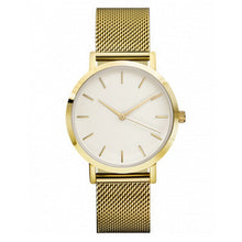 Load image into Gallery viewer, Drop shipping Fashion Silver Mesh Quartz Watch Women Metal Stainless Steel Dress Watches Relogio Feminino Gift Clock montre